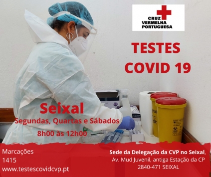 Testes COVID 19 - Seixal